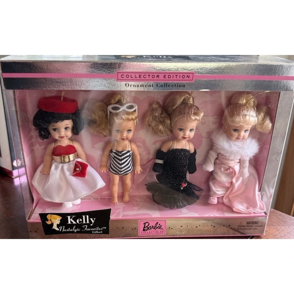Barbie Kelly Nostalgic Favorites Giftset Collector Edition Mattel NRFB